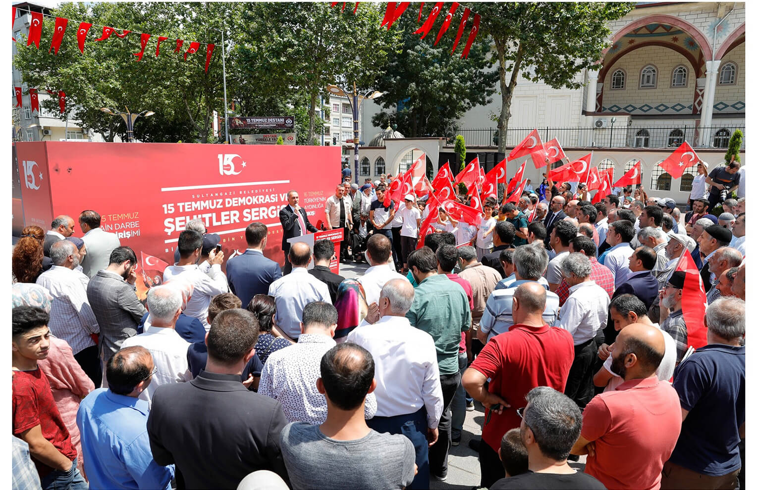 15 Temmuz Şehitler Ve Demokrasi Sergisi Açıldı