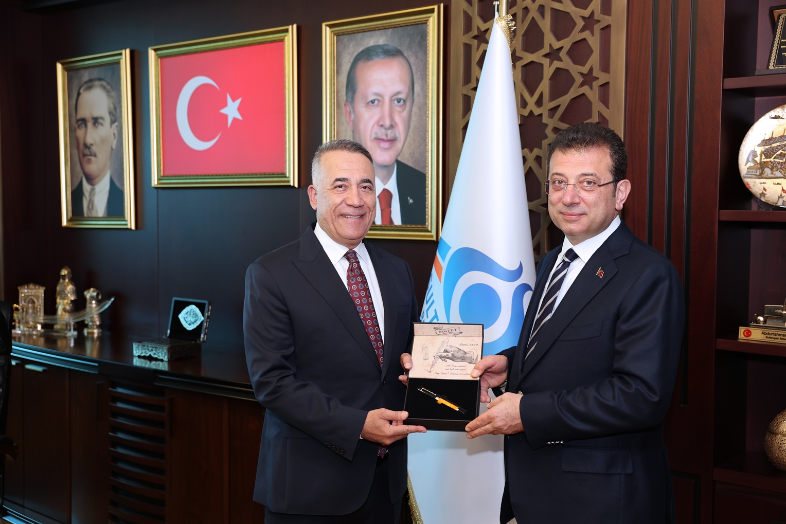 Başkan Dursun, İBB Başkanı İmamoğlu’nu Makamında Ağırladı