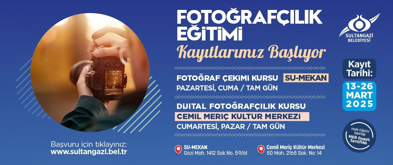 fotoğrafçılık eğitimi