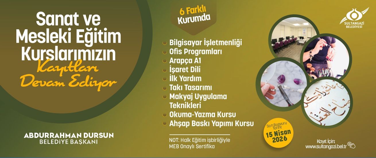 Sanat ve Mesleki Kurslar