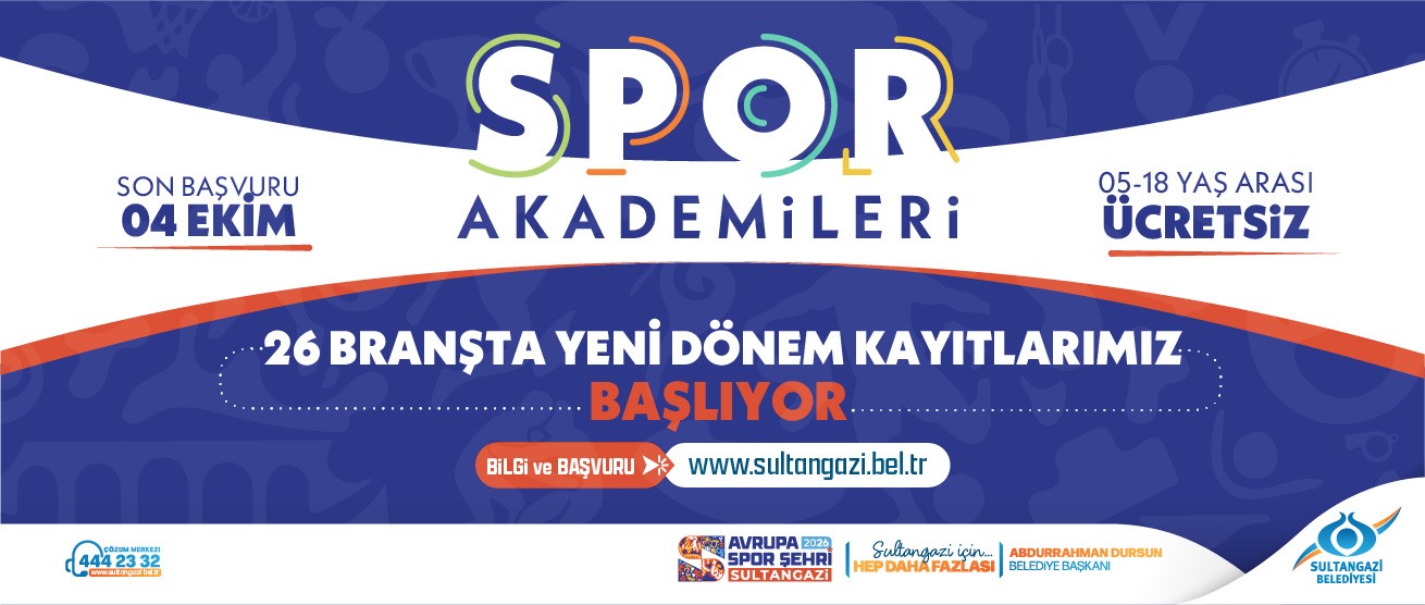SPOR AKADEMİLERİ YENİ DÖNEM KAYITLARI