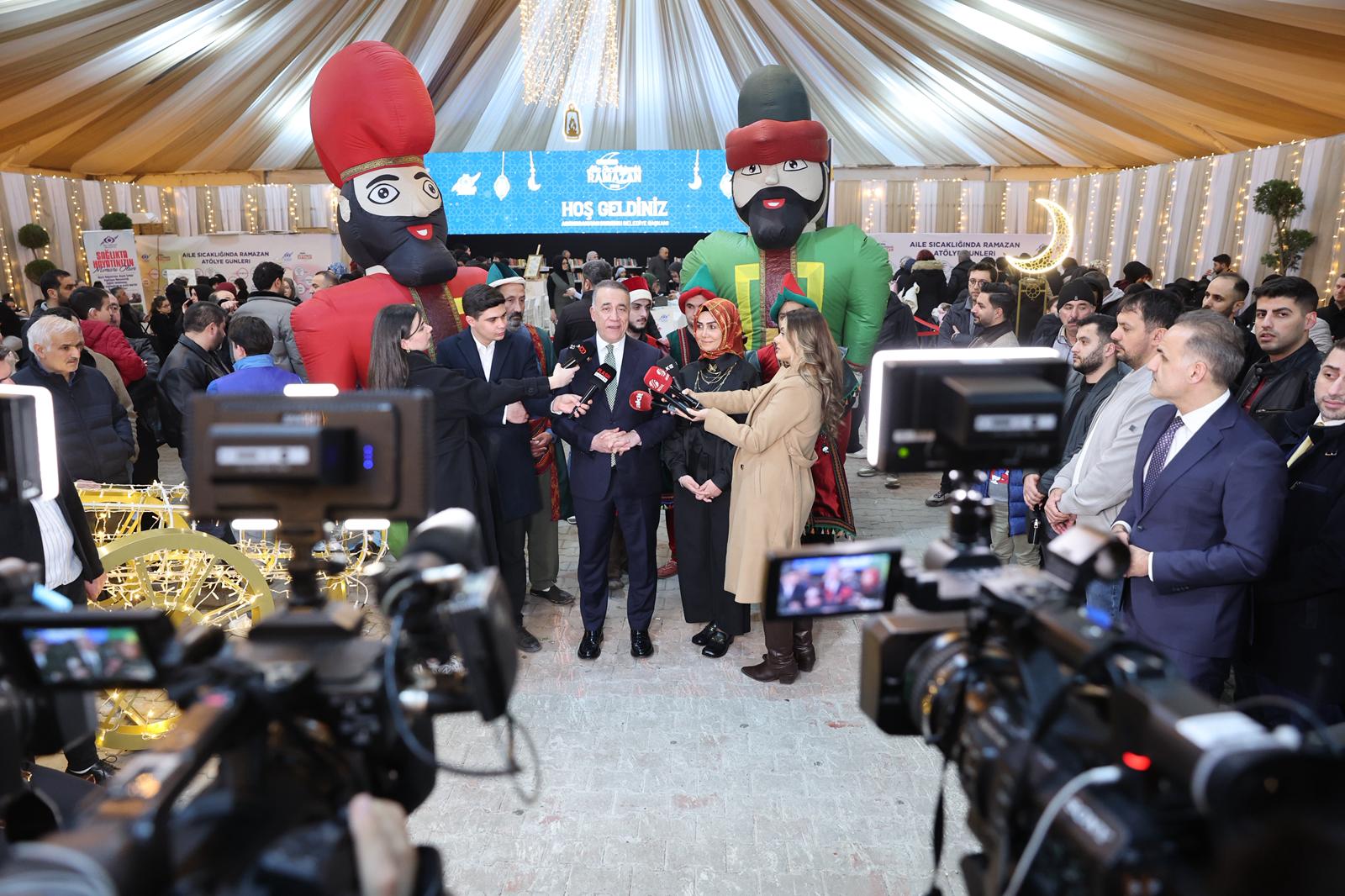 TV100-Ramazan Çadırına Yoğun İlgi