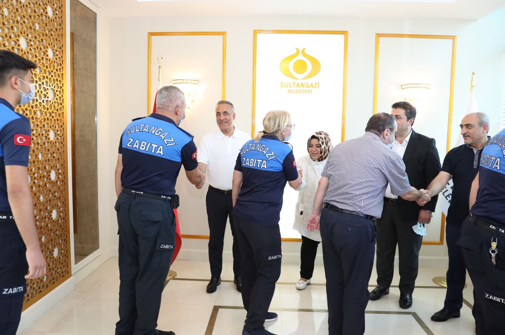 Başkan Dursun, Belediye personeli ile bayramlaştı