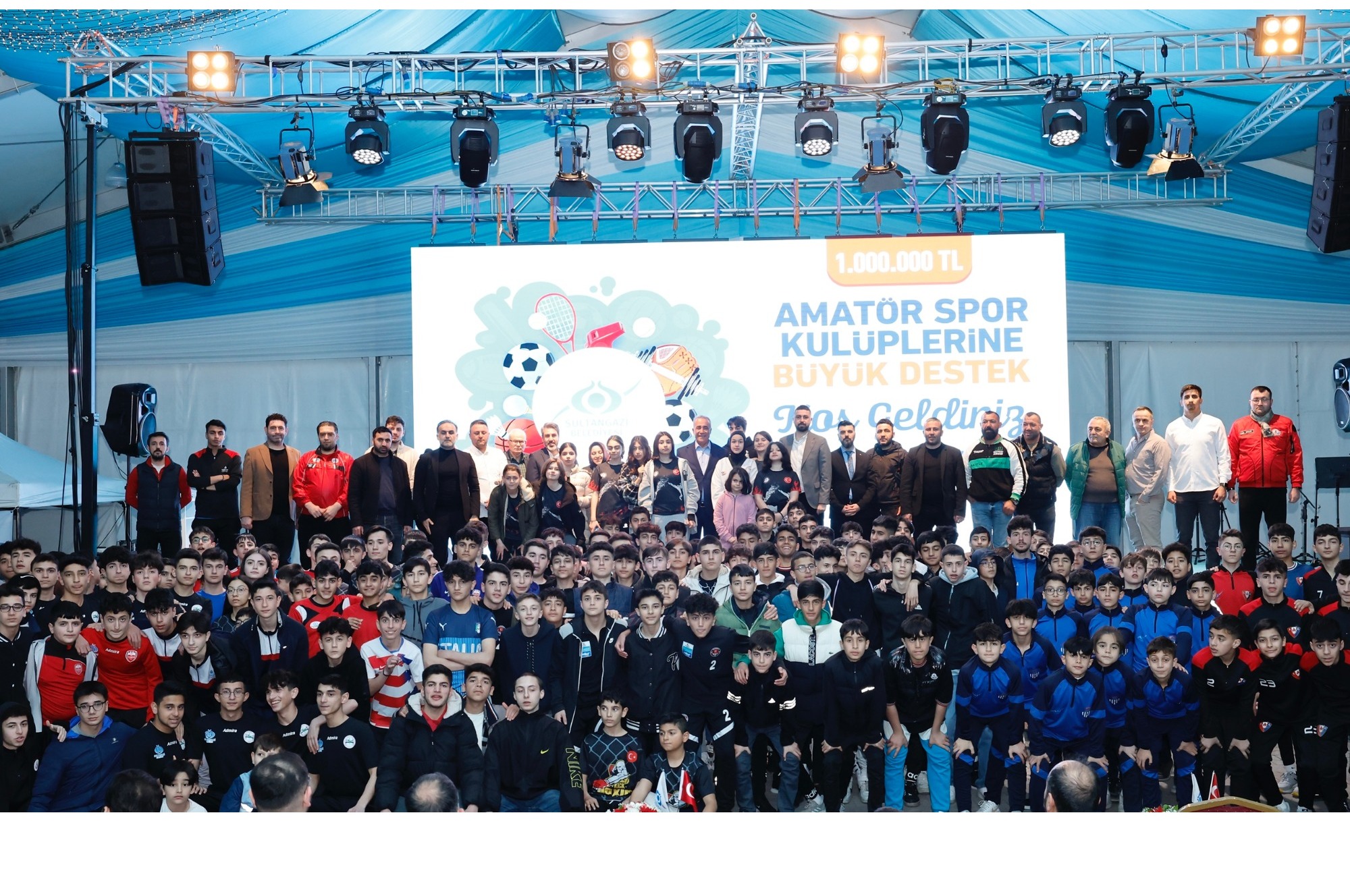 Sultangazi Belediyesi’nden amatör spor kulüplerine 1 milyon TL’lik büyük destek