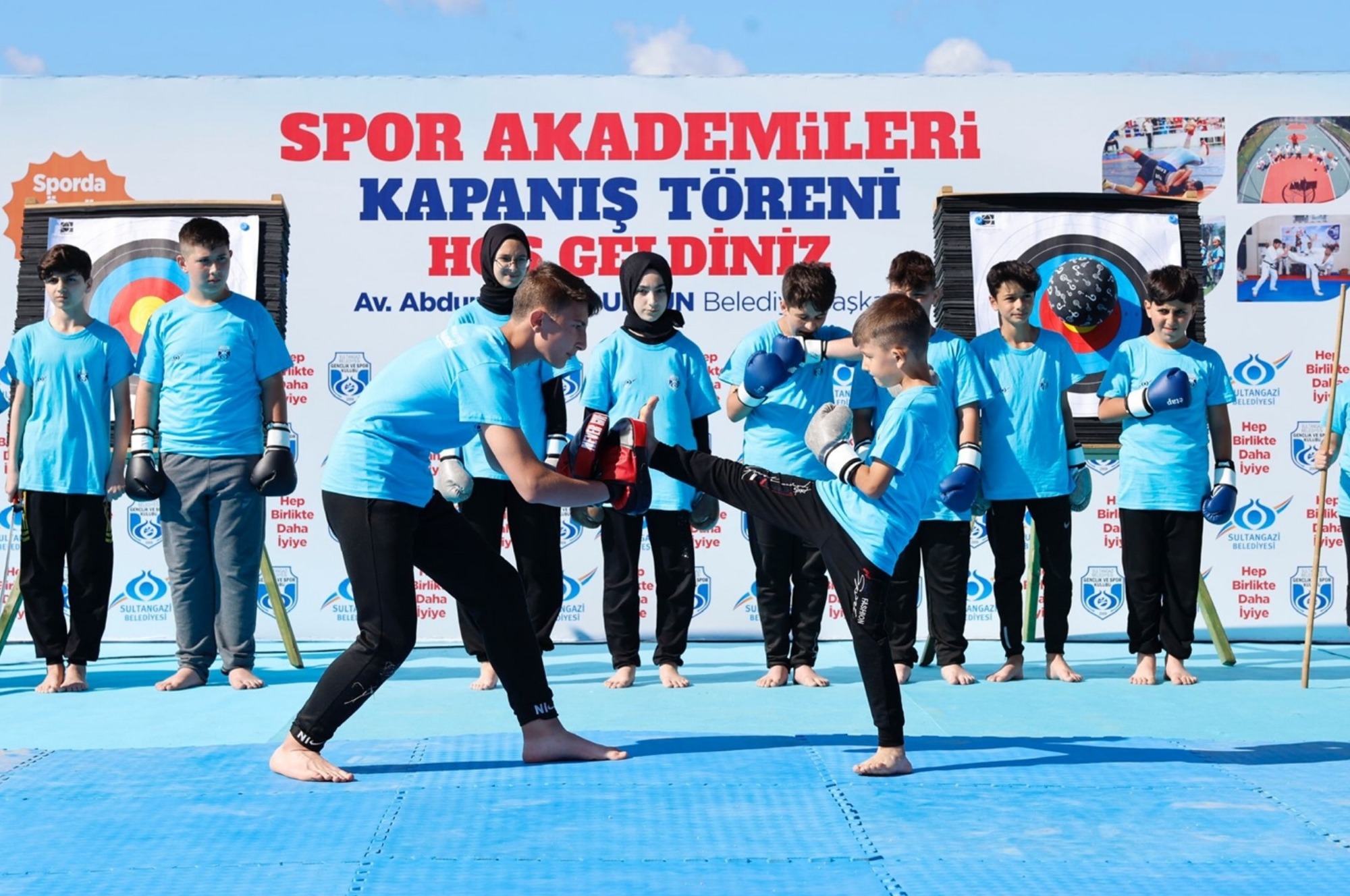 Sultangazi Belediyesi Spor Akademilerinin 2021-2022 Dönemi Coşkulu Törenle Son Buldu
